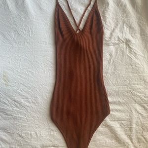 Abercrombie Ribbed Bodysuit